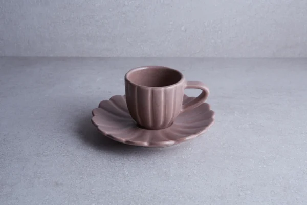 Flower Espresso Cup & Saucer（花浓缩咖啡杯碟）